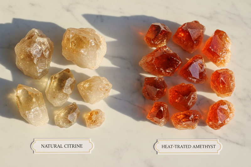 Citrine: Real vs Heat-Treated Amethyst (And How to Tell)