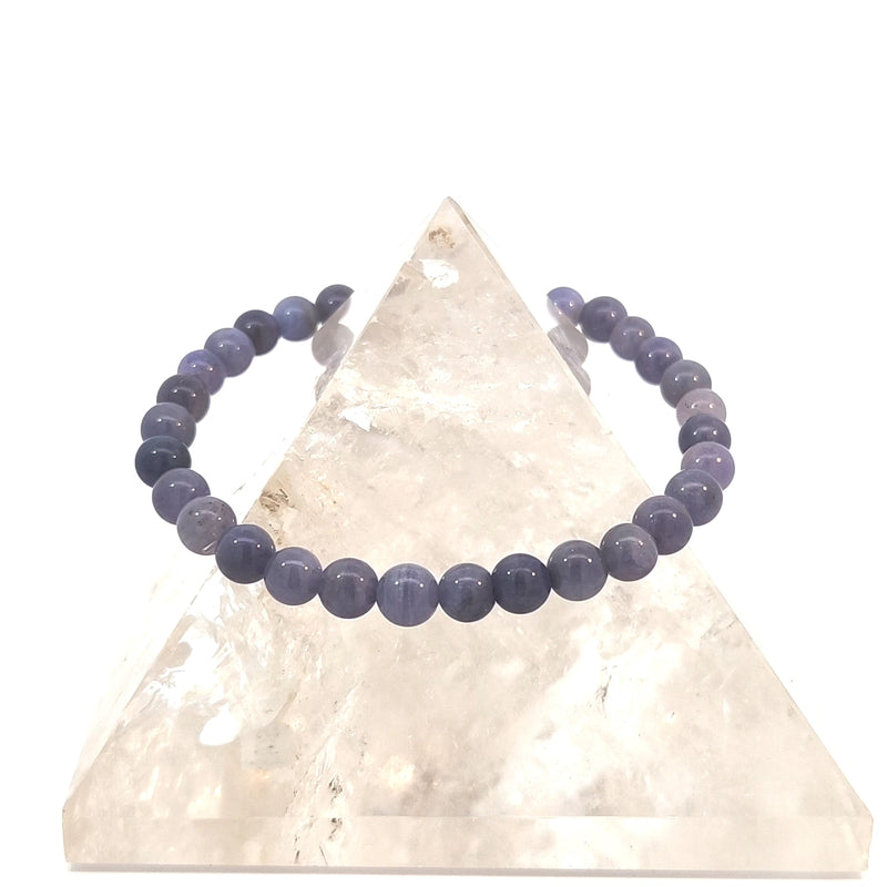 Stretch Bracelet - Iolite