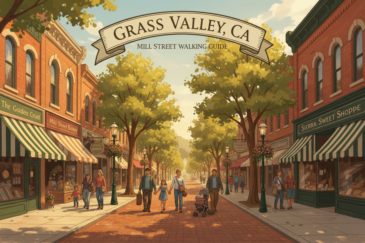 A Walking Guide to Mill Street, Grass Valley