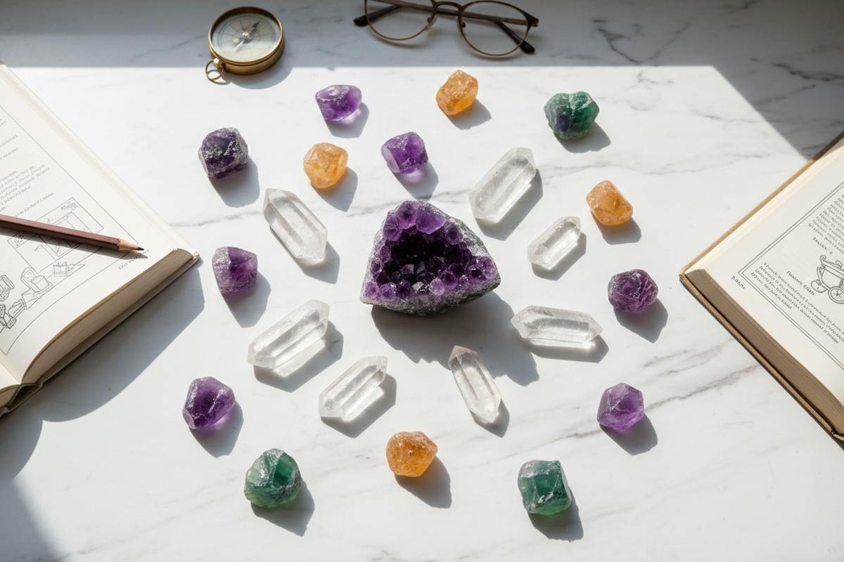 Crystals for Focus and Studying