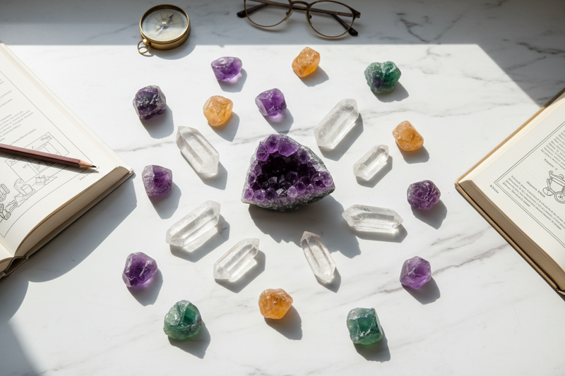 Crystals for Focus and Studying