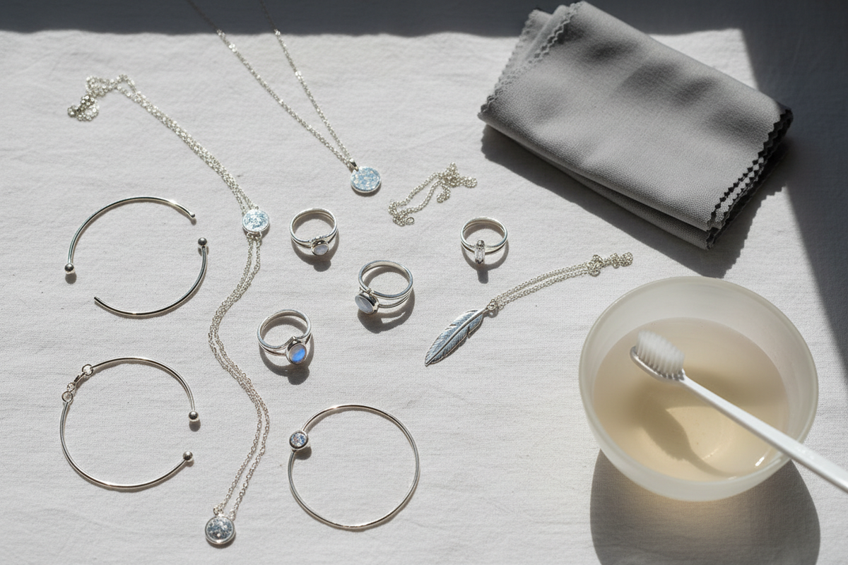How to Care for Sterling Silver Jewelry