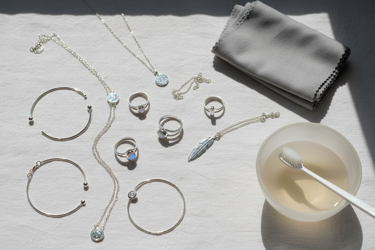 How to Care for Sterling Silver Jewelry