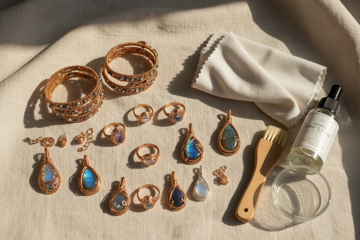 How to Care for Wire-Wrapped Jewelry