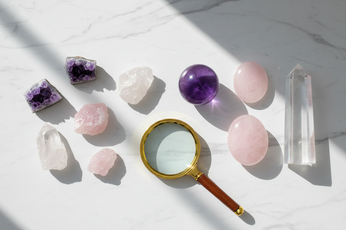 How to Tell If a Crystal Is Real or Fake