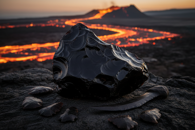 Obsidian: Volcanic Glass with a Long Human Story