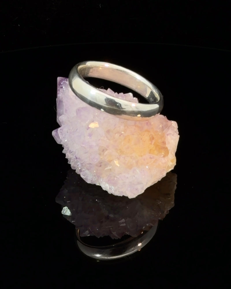 Classic Polished Silver Band Ring