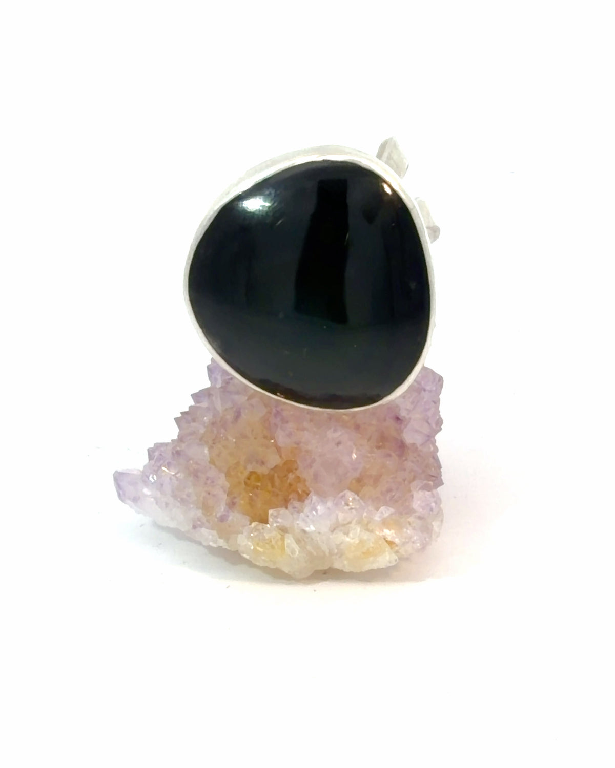 Rainbow Obsidian Ring