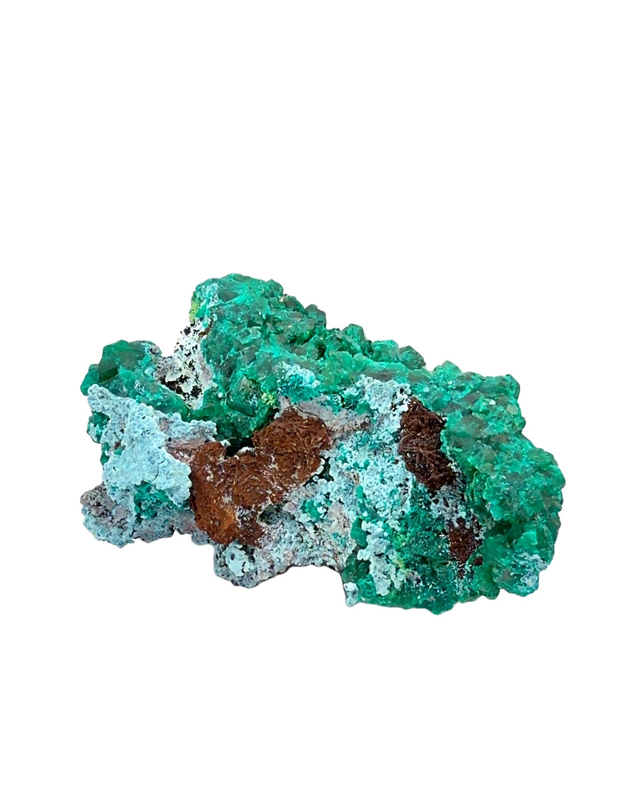 Dioptase Specimen on Matrix