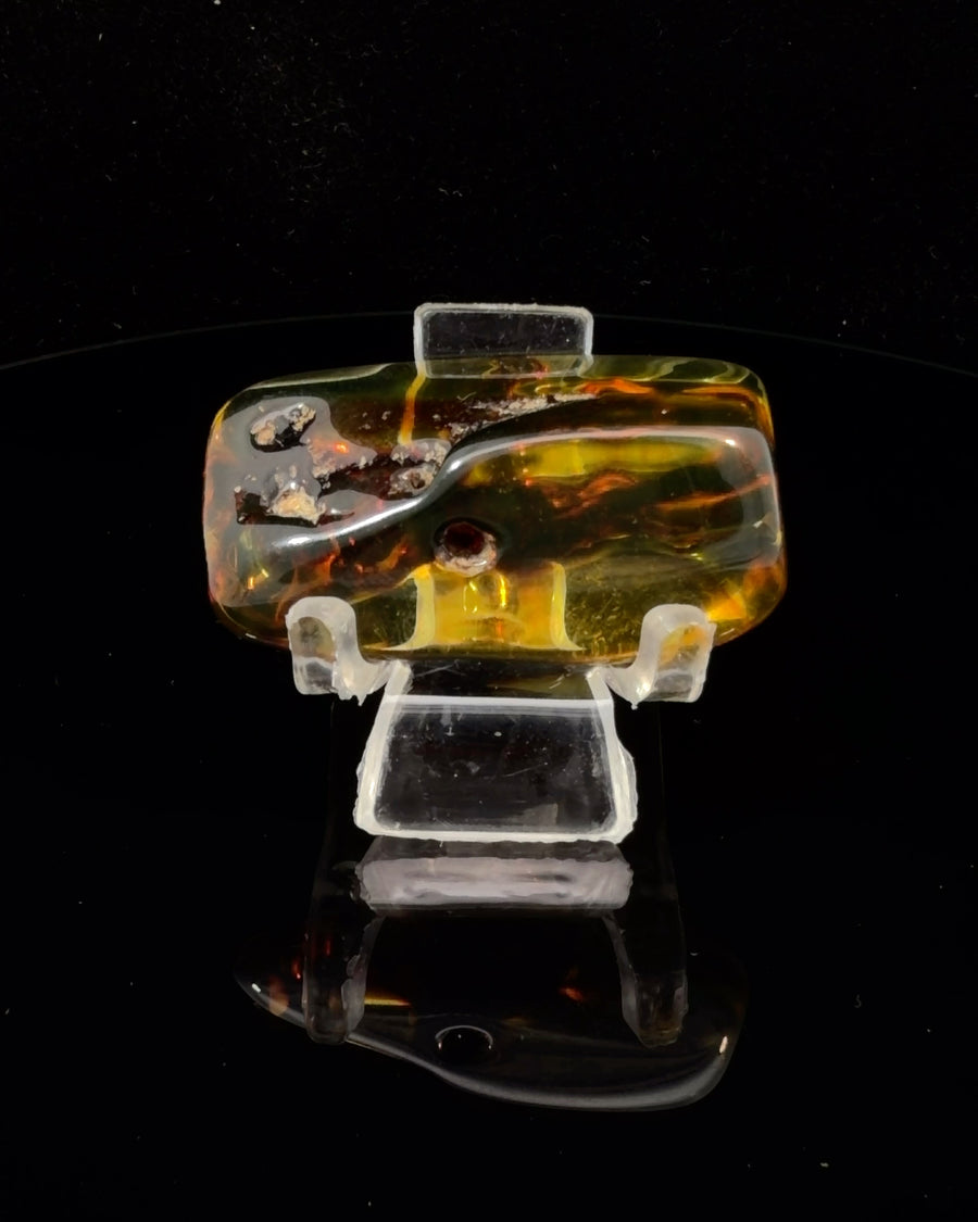 Natural Polished Baltic Amber Specimen