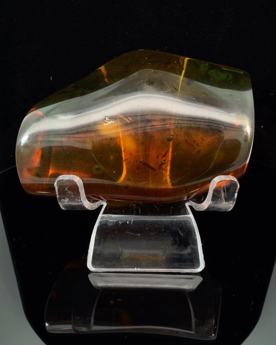 Large Baltic Amber Specimen with Insect Inclusions