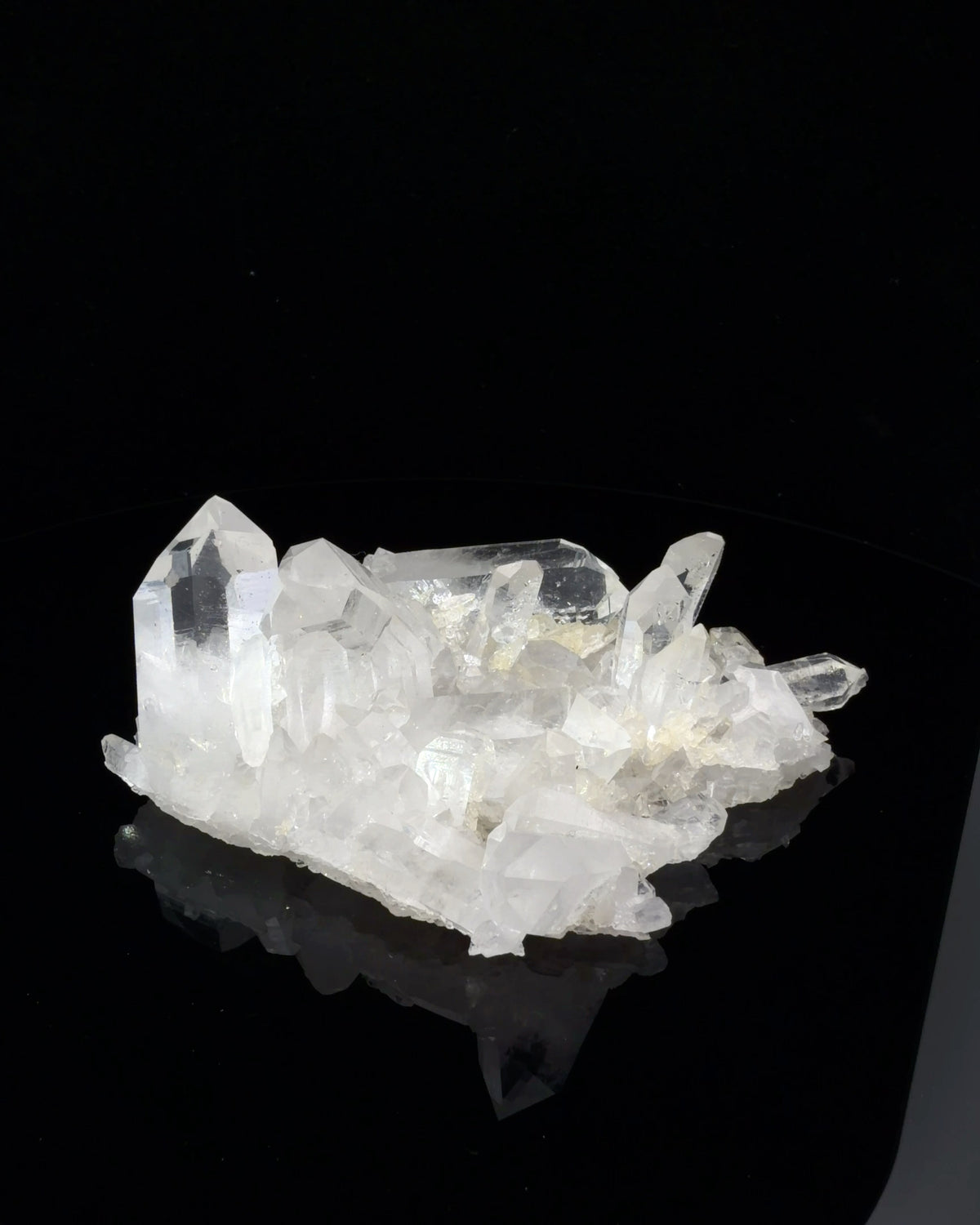 Arkansas Clear Mineral Crystal Cluster Specimen