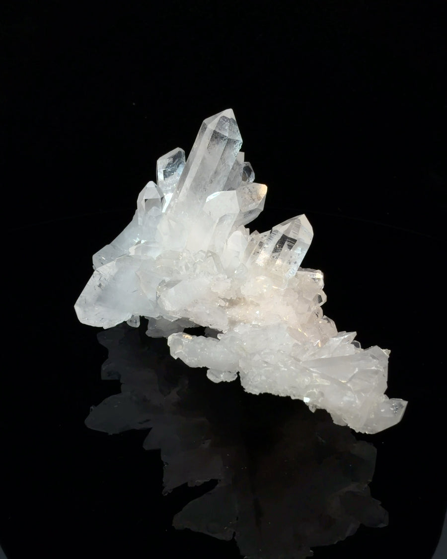 Arkansas Clear Crystal Cluster Mineral Specimen