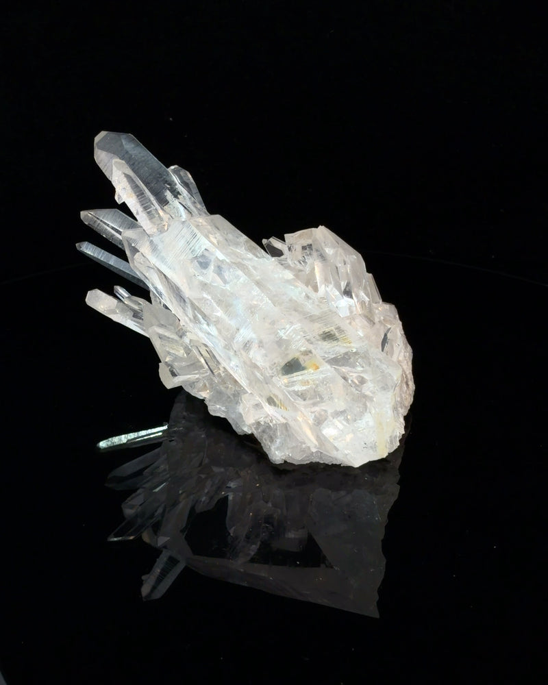 Arkansas Clear Quartz Crystal Cluster Mineral Specimen