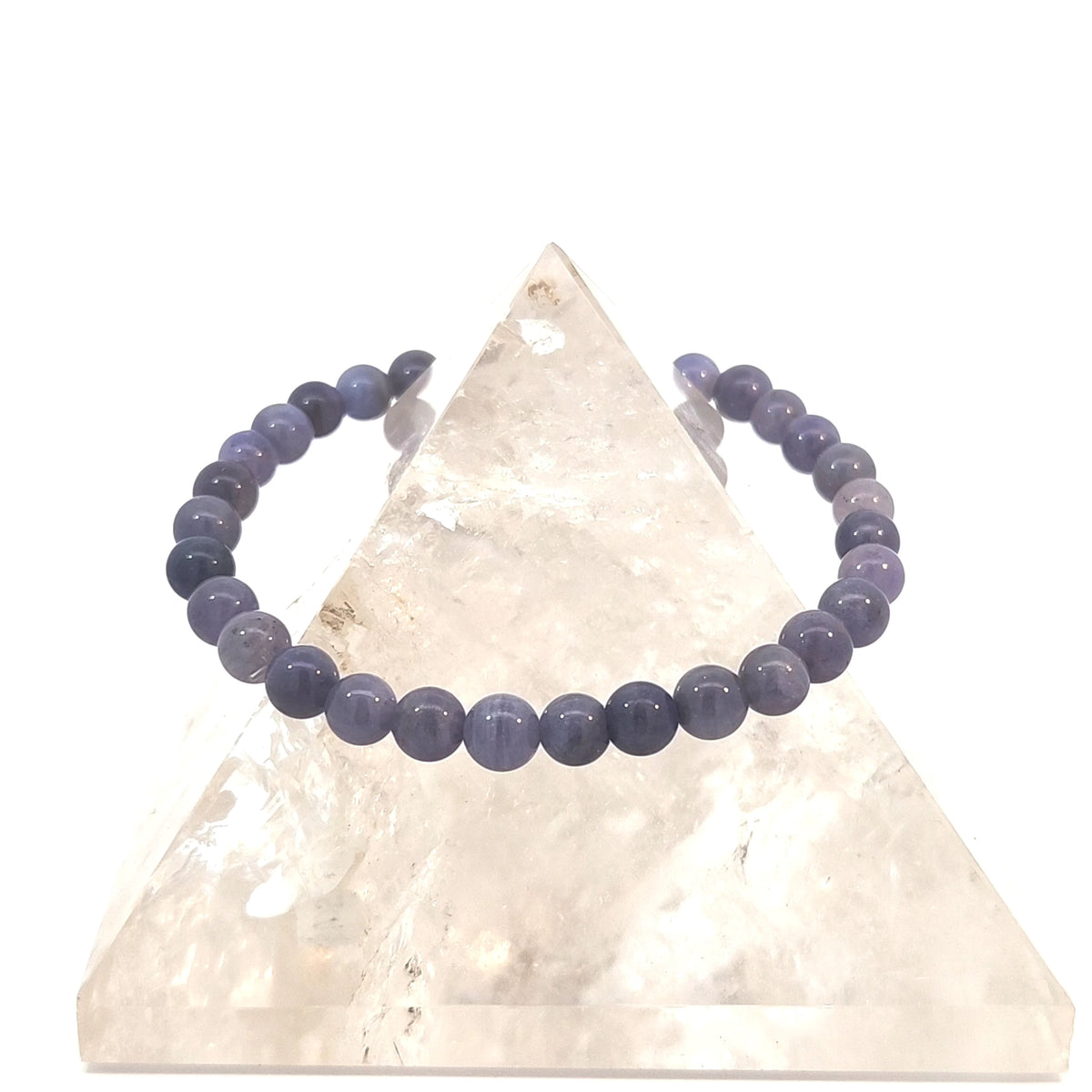 Stretch Bracelet - Iolite