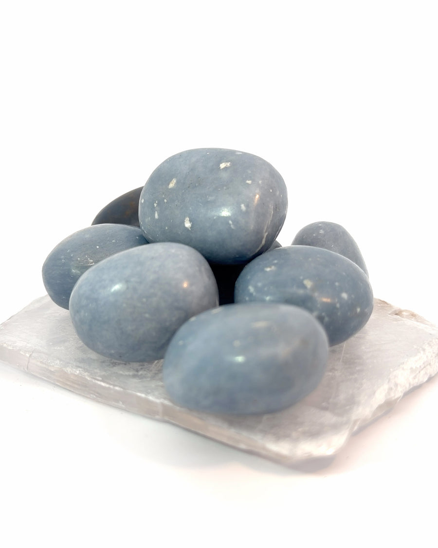 Tumbled Angelite