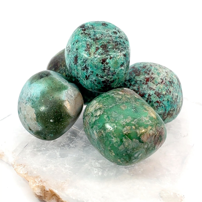 Tumbled Chrysocolla
