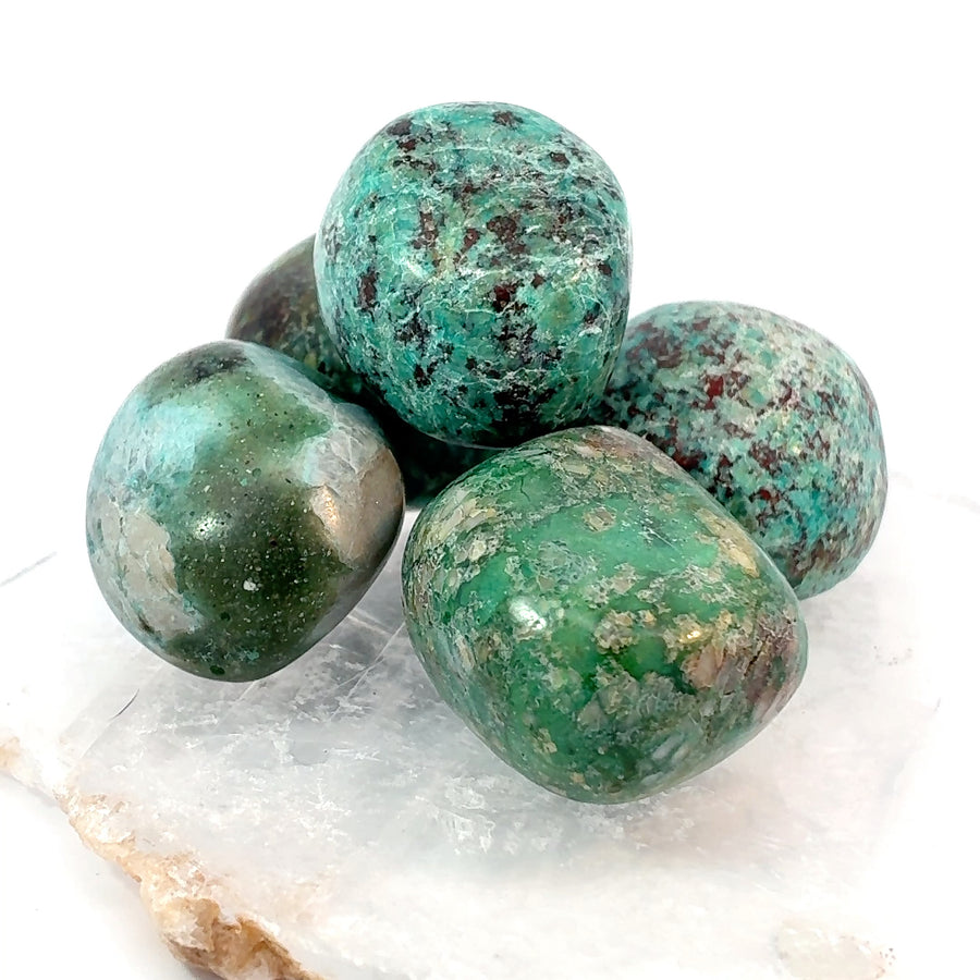 Tumbled Chrysocolla