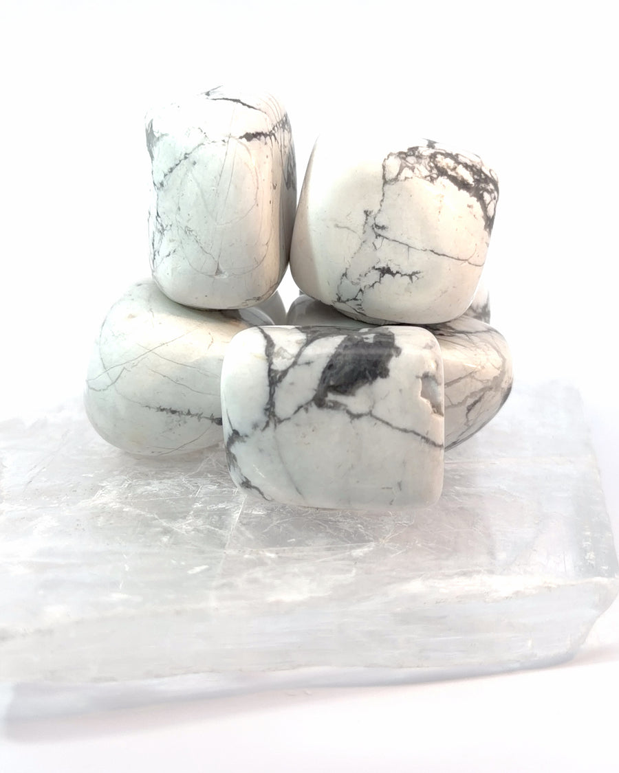 Tumbled Howlite