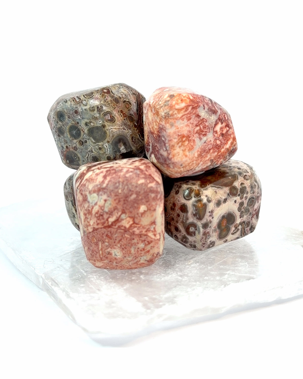 Tumbled Leopard Skin Jasper