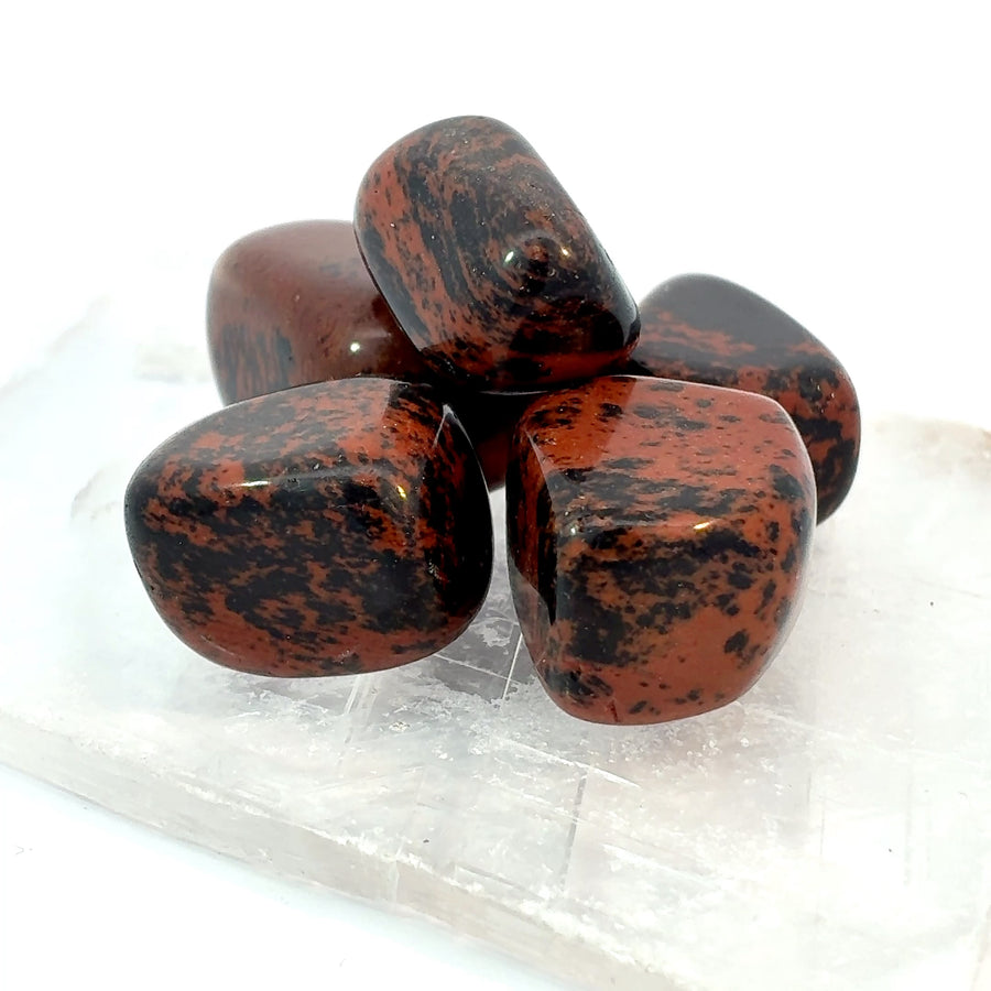 Tumbled Mahogany Obsidian