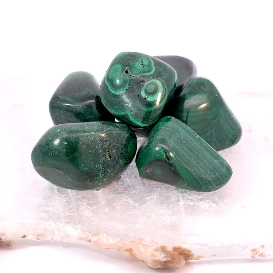 Tumbled Malachite