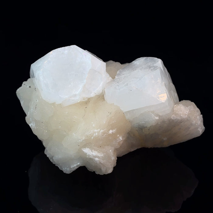 Apophyllite with Stilbite Crystal Specimen | Maharashtra, India