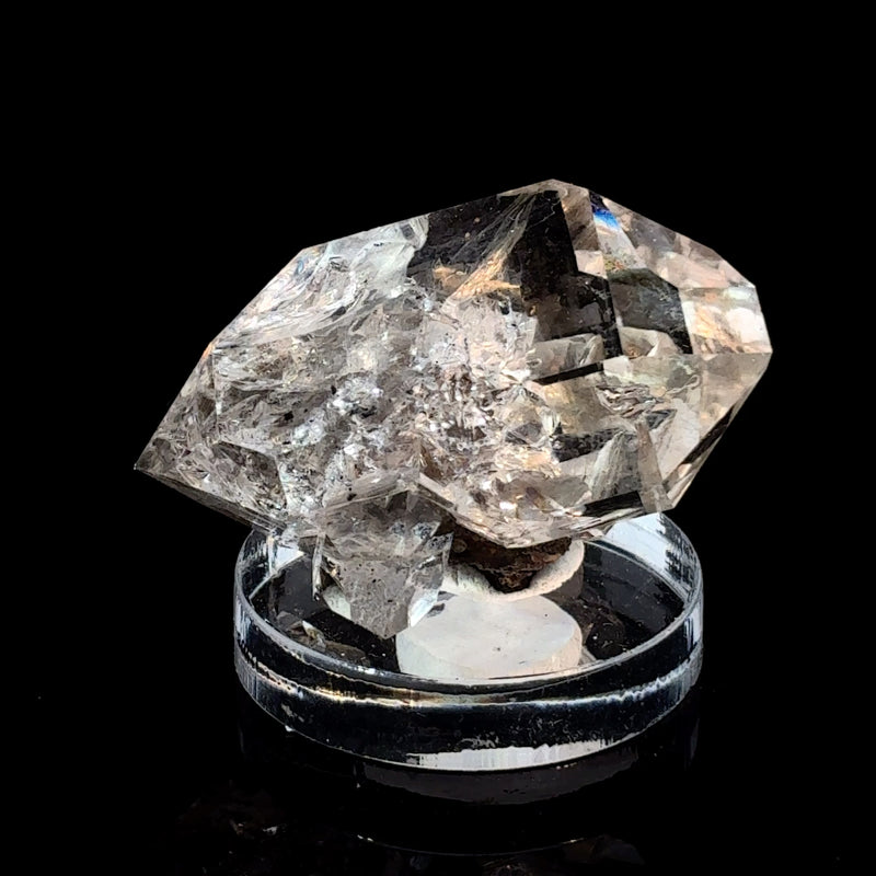 Double-Terminated Tabby Herkimer Diamond Quartz Crystal | 11.8g Natural New York Specimen