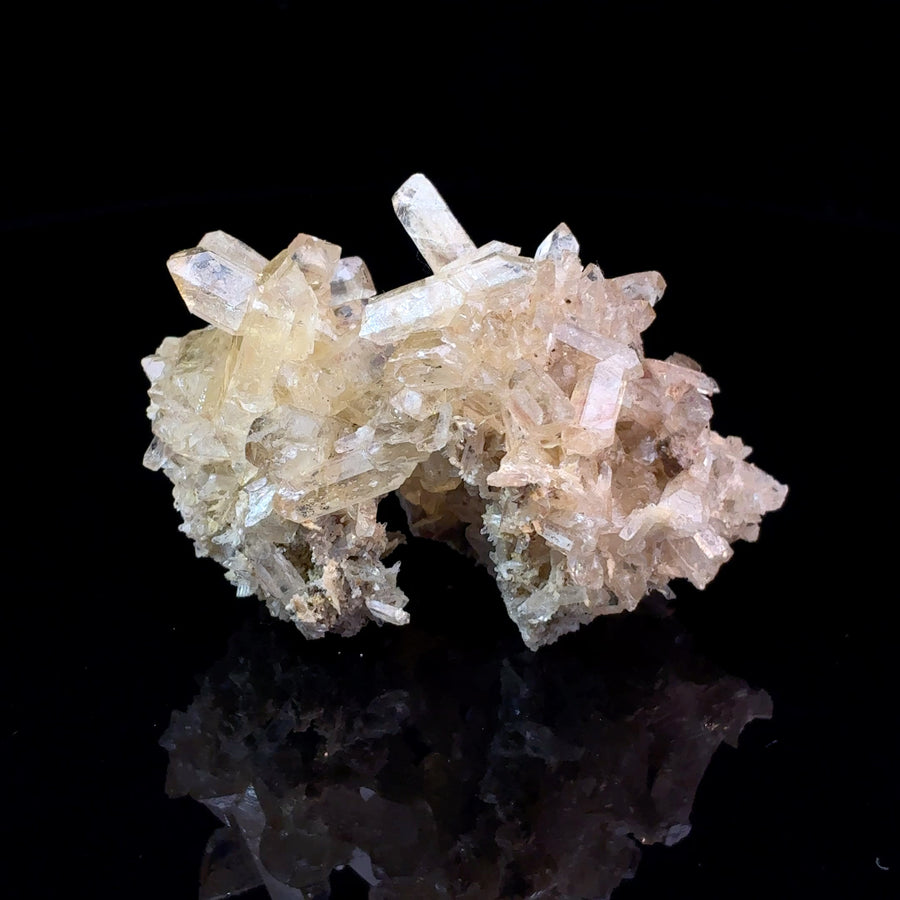 Natural barite crystal cluster from Nevada USA, 39.6 gram mineral specimen measuring 49 x 32 x 33 mm