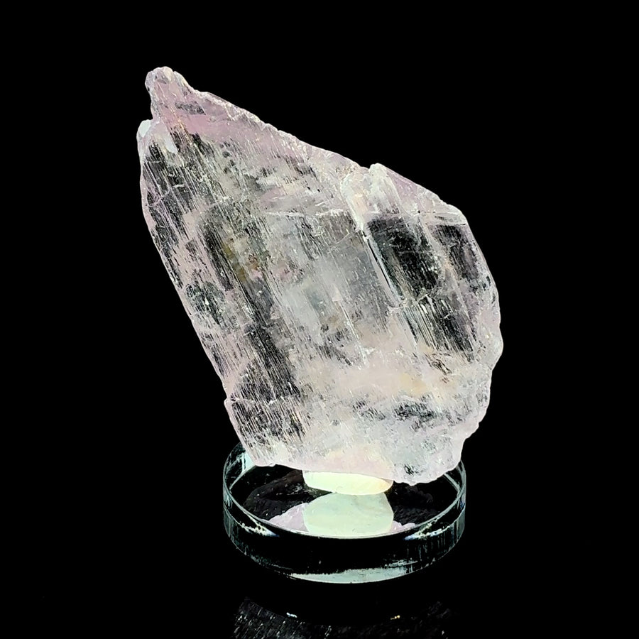 Natural Pink Kunzite crystal from Afghanistan, 17.4 gram Spodumene mineral specimen measuring 49 x 29 x 10 mm
