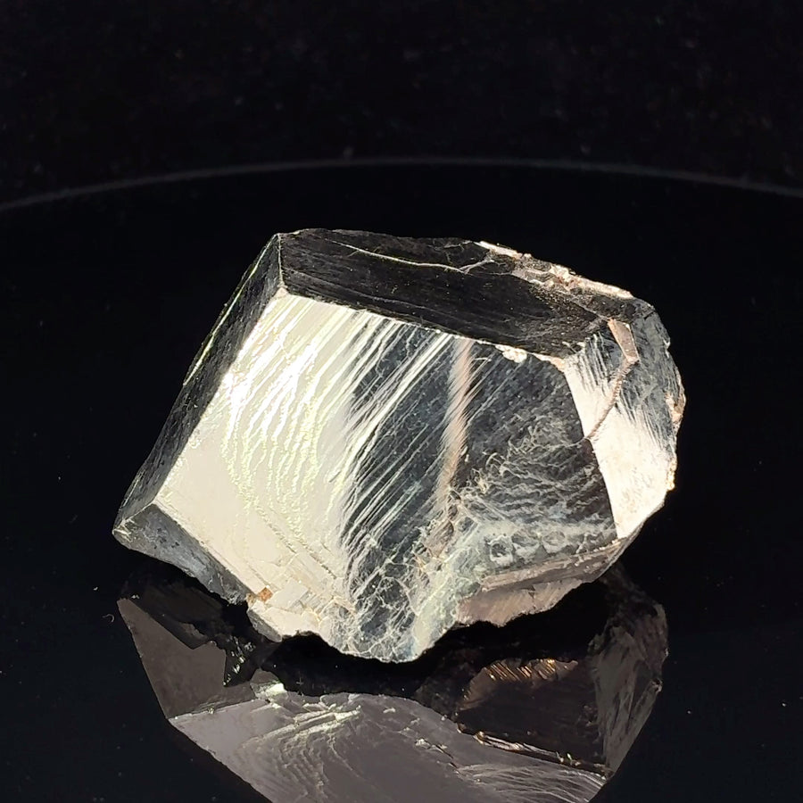 Natural Pyrite crystal specimen from Spruce Ridge, Washington, 90 grams, measuring 48 x 37 x 29 mm